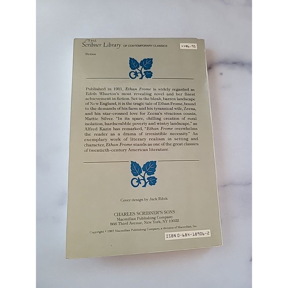 ethan frome by edith wharton Paperback - Picture 9 of 10